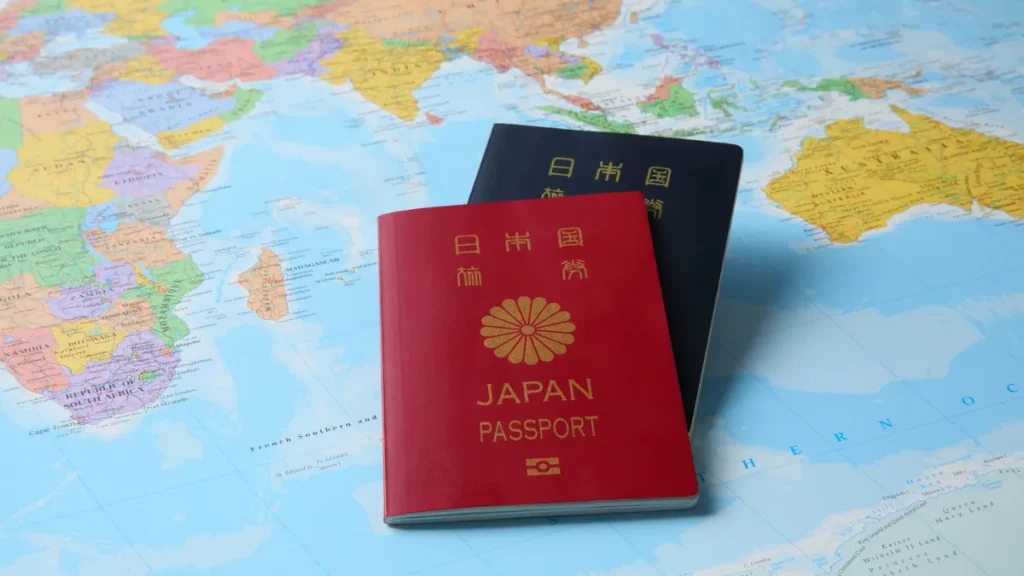 ilustrasi visa jepang